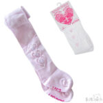 Baby Embossed Heart Tights