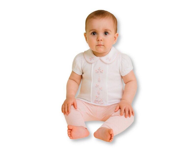 Baby Cotton Leggings Set Floral