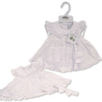 Baby Girls Floral Embroidery Dress