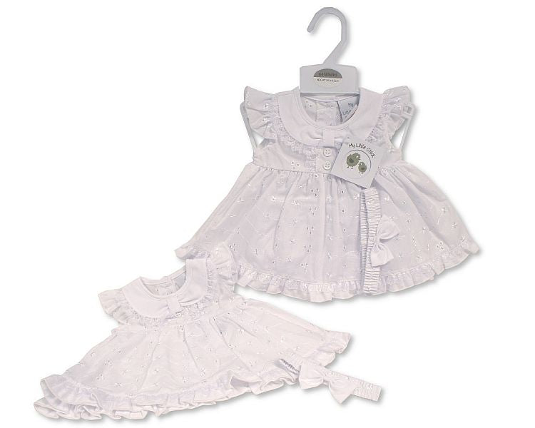 Baby Girls Floral Embroidery Dress