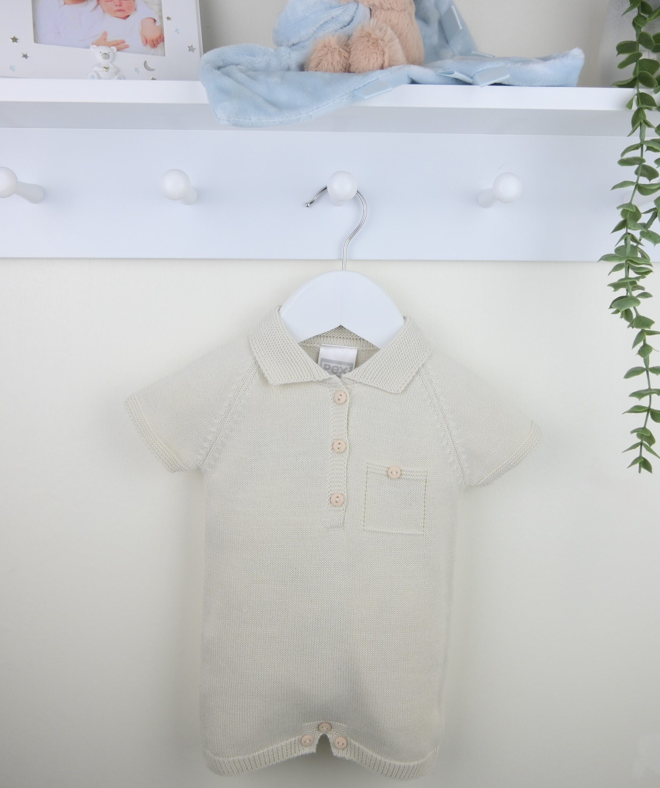Bradley Romper Natural