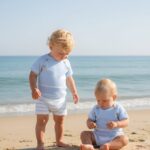 Casper Shorts Suit Blue