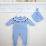 Delmar Suit Dusky Blue