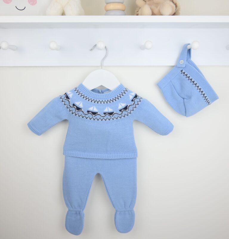 Delmar Suit Dusky Blue