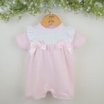 Girls Bow Romper