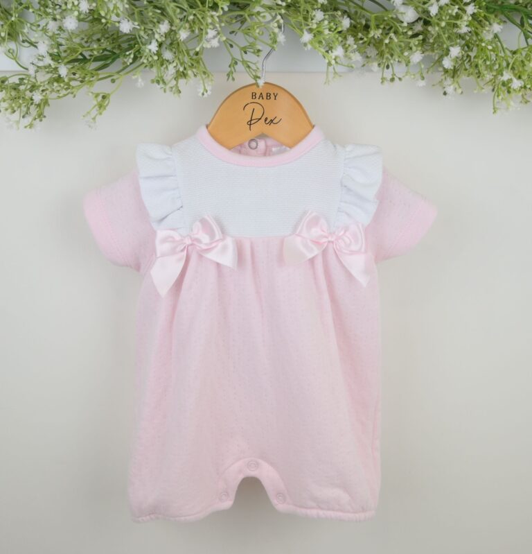 Girls Bow Romper