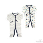 Baby Dinosaur Stars Sleepsuit