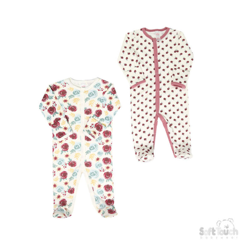 Baby Floral Sleepsuit
