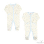 Baby Moons and Stars Sleepsuit