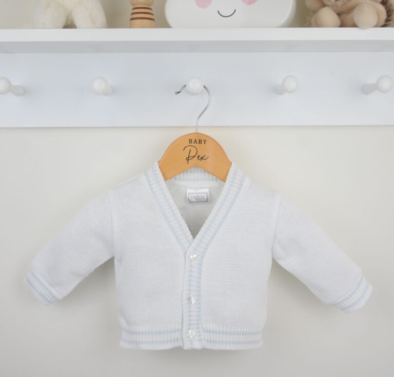 Liam Cotton Cardigan White