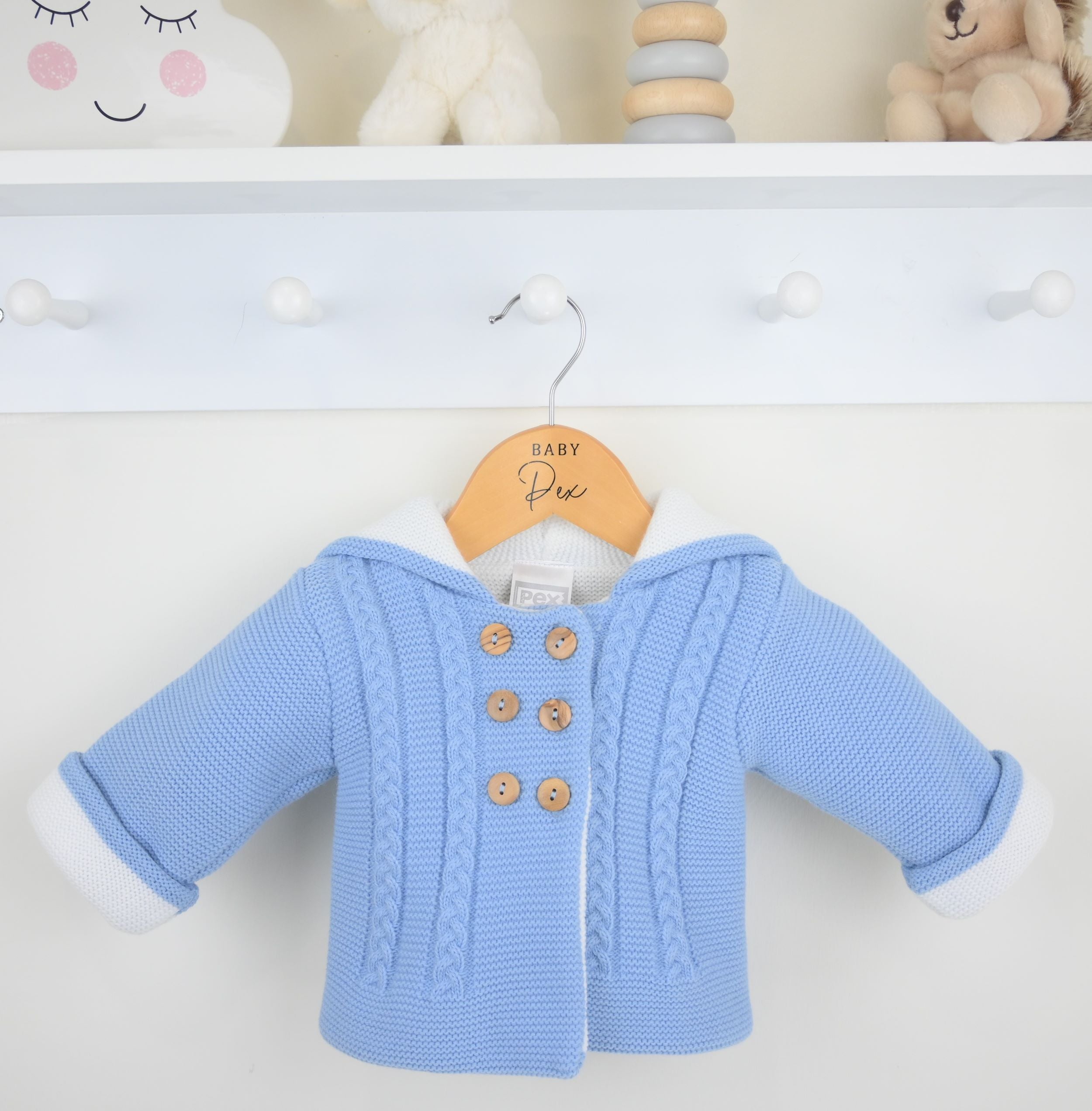 Noah Jacket Dusky Blue