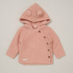 Baby Organic Knit Cardigan Pink