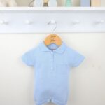 Bradley Romper Blue