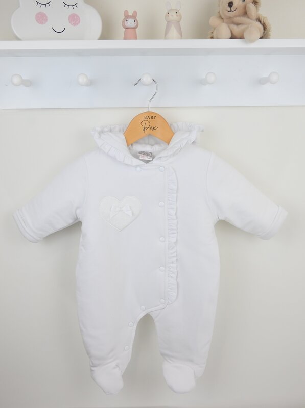 Bethany Snowsuit White
