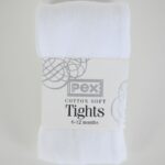 Classic Baby Tights White