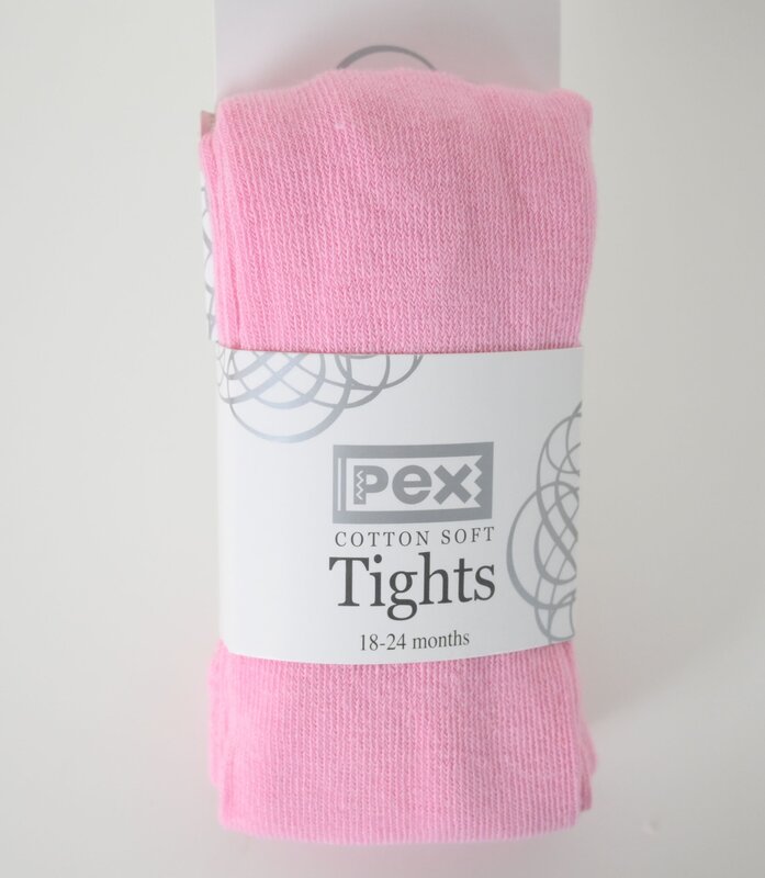 Cotton Soft Tights Light Pink