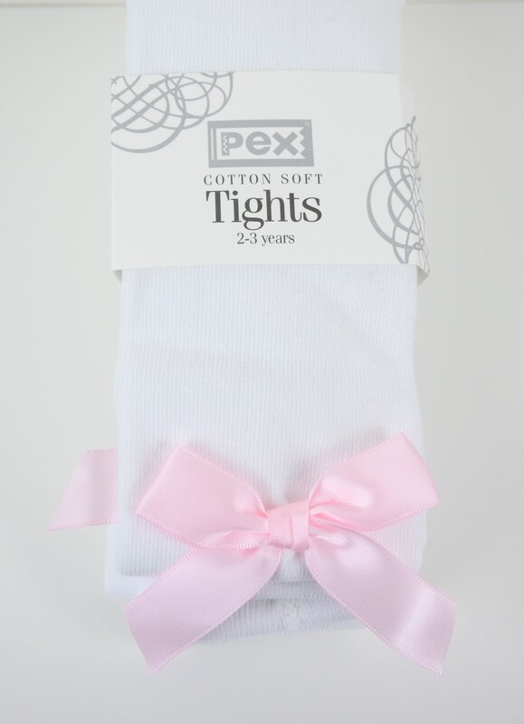 Baby Ribbon Tight White/Pink