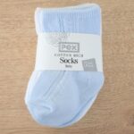Baby Socks White/Blue
