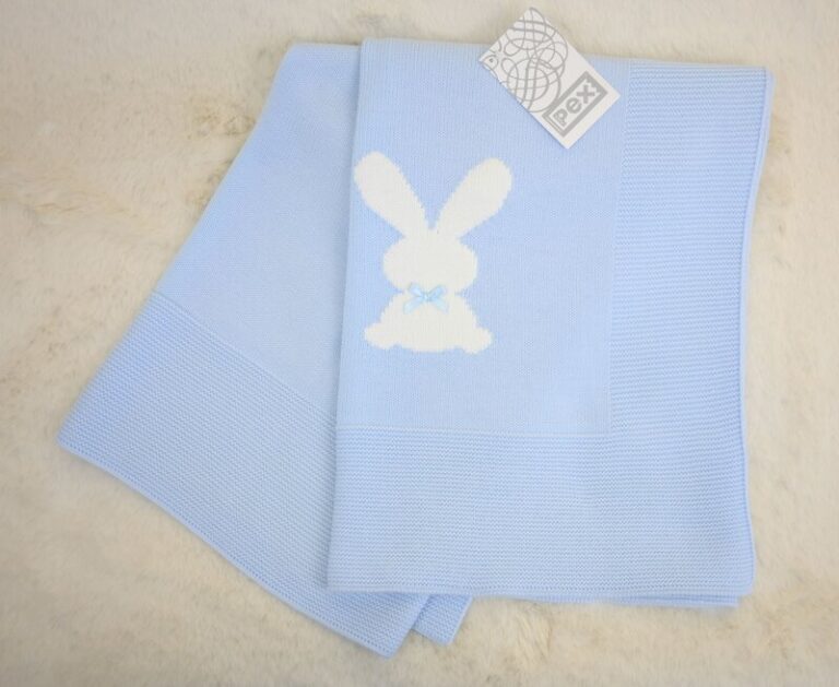 Bunny Shawl Blue
