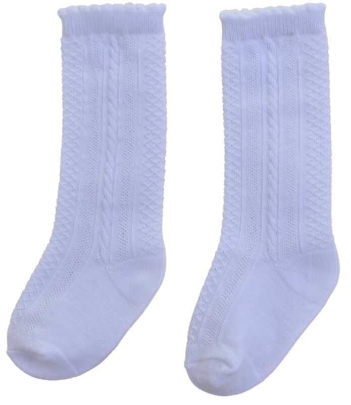Classic Knee High Socks Ivory