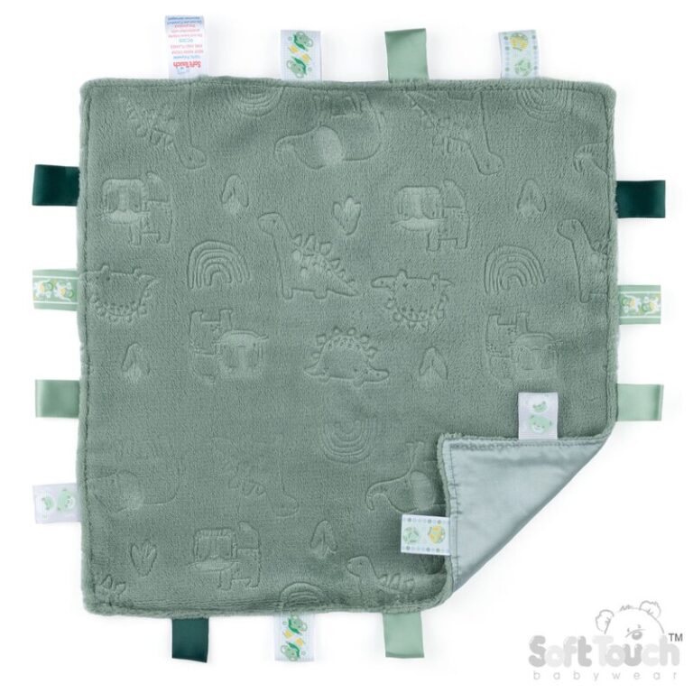 Embossed Taggie Comforter Sage Green