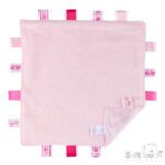 Embossed Taggie Comforter Pink