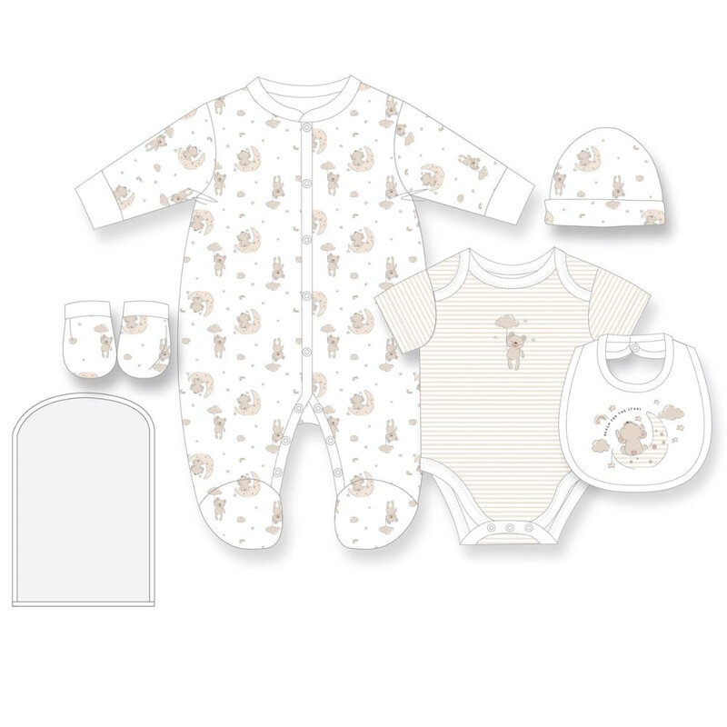 6pc Baby Gift Set – Reach For the Stars