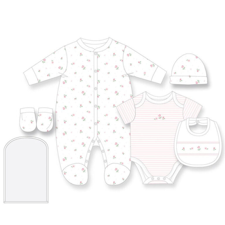 6pc Baby Gift Set – Floral