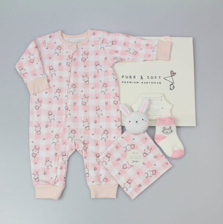 Baby Gift Set – Pink Bunny