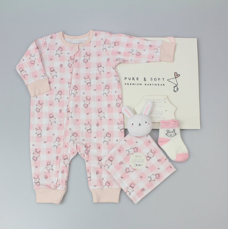 Baby Gift Set – Pink Bunny